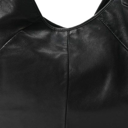 Saint Laurent Buffalo Horn Small Mombasa Hobo Black 7 of 9