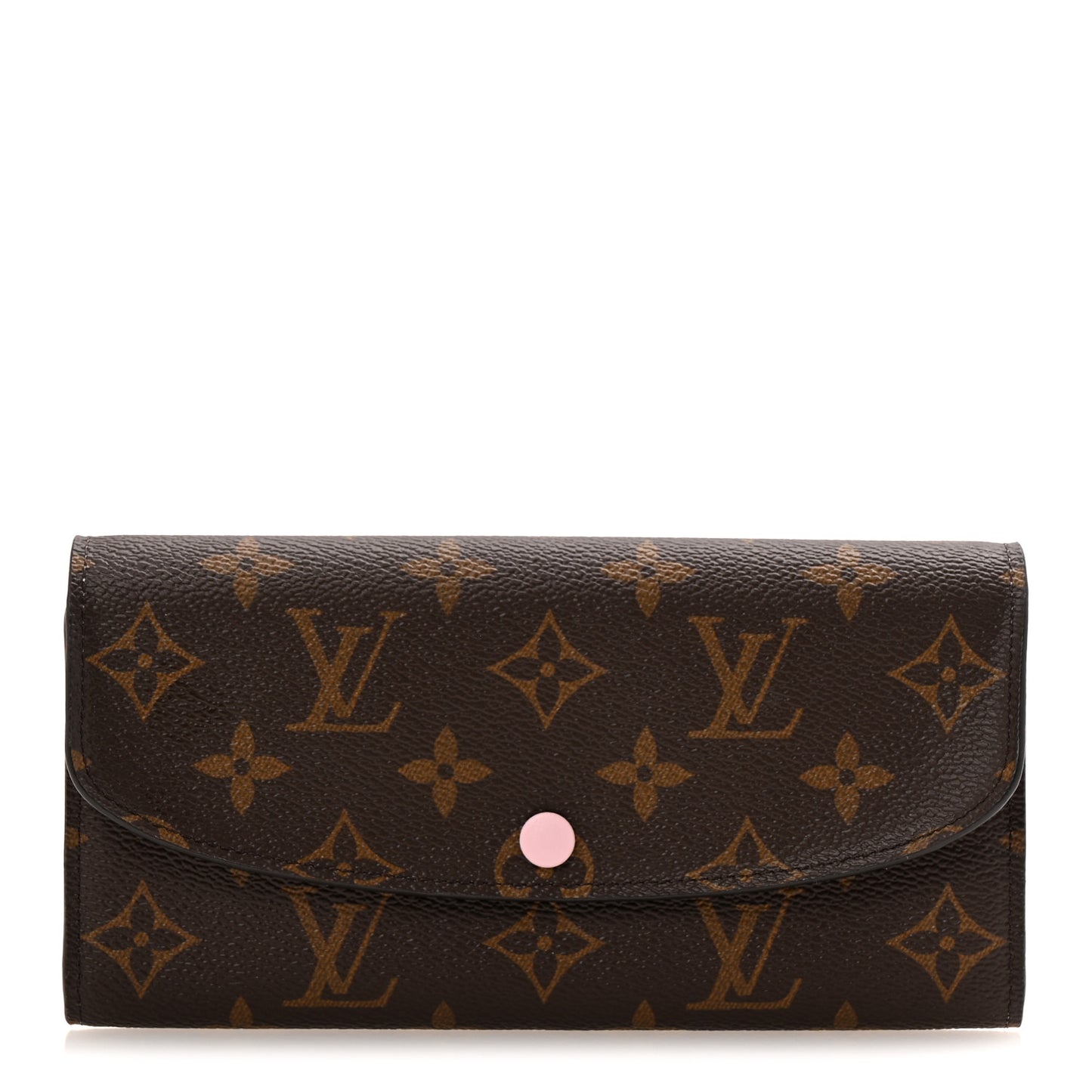Monogram Emilie Wallet Rose Ballerine