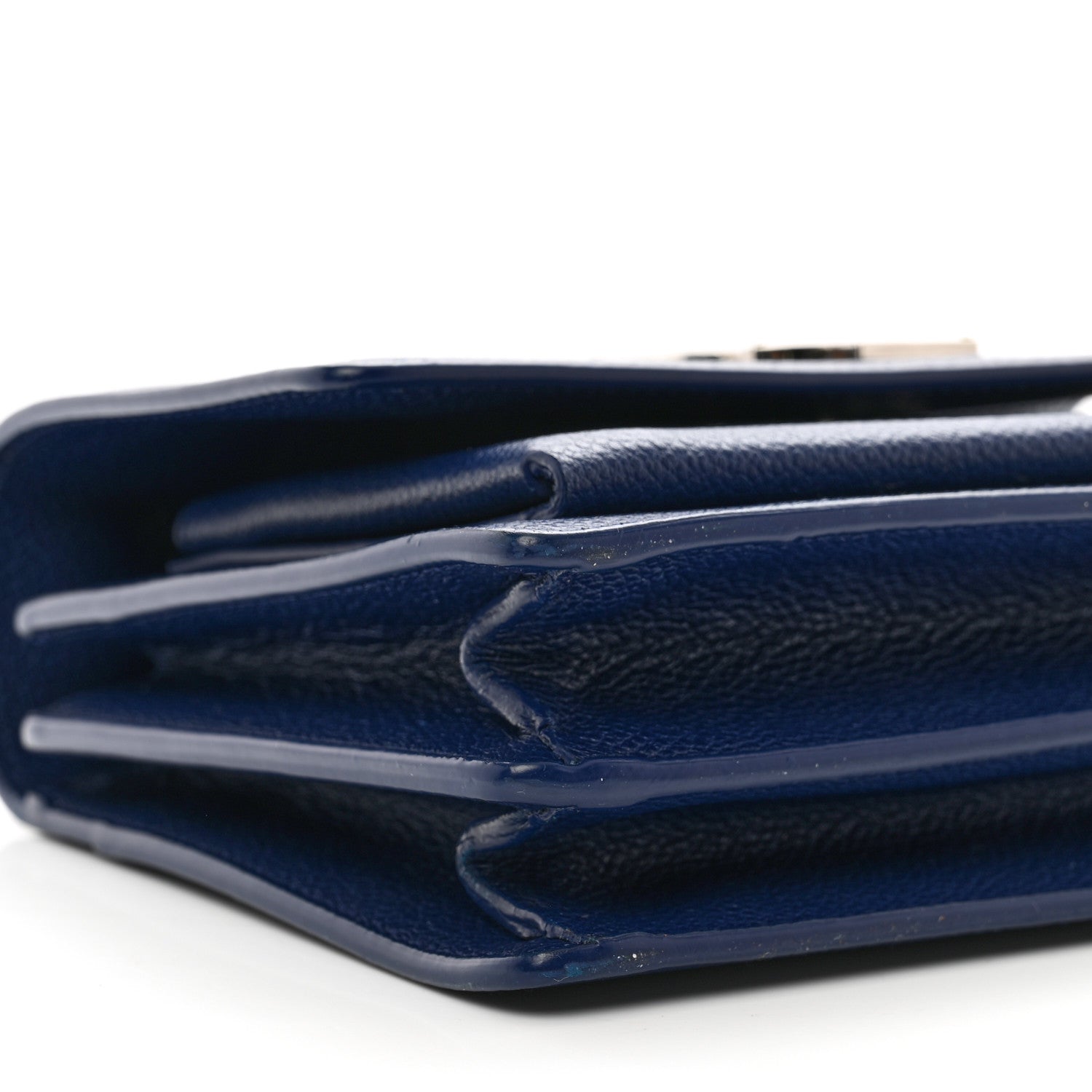 Saint Laurent Grained Calfskin Small Monogram Sunset Marinette 9 of 12