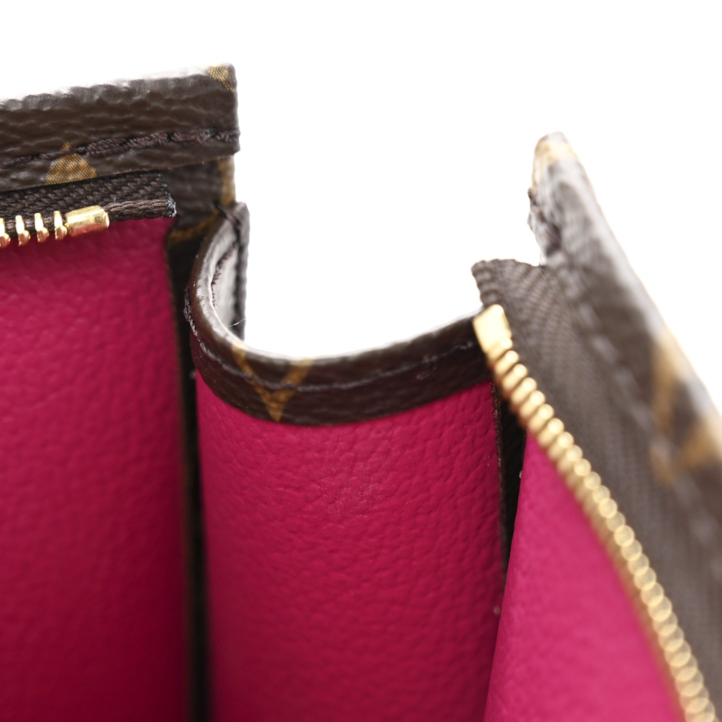 Monogram Toiletry Pouch 15 Fuchsia