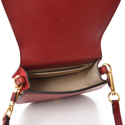 Chloe Calfskin Small Nile Bracelet Bag Intense Red 6 of 8