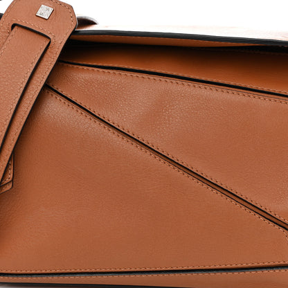 Loewe Calfskin Small Puzzle Bag Tan 8 of 10