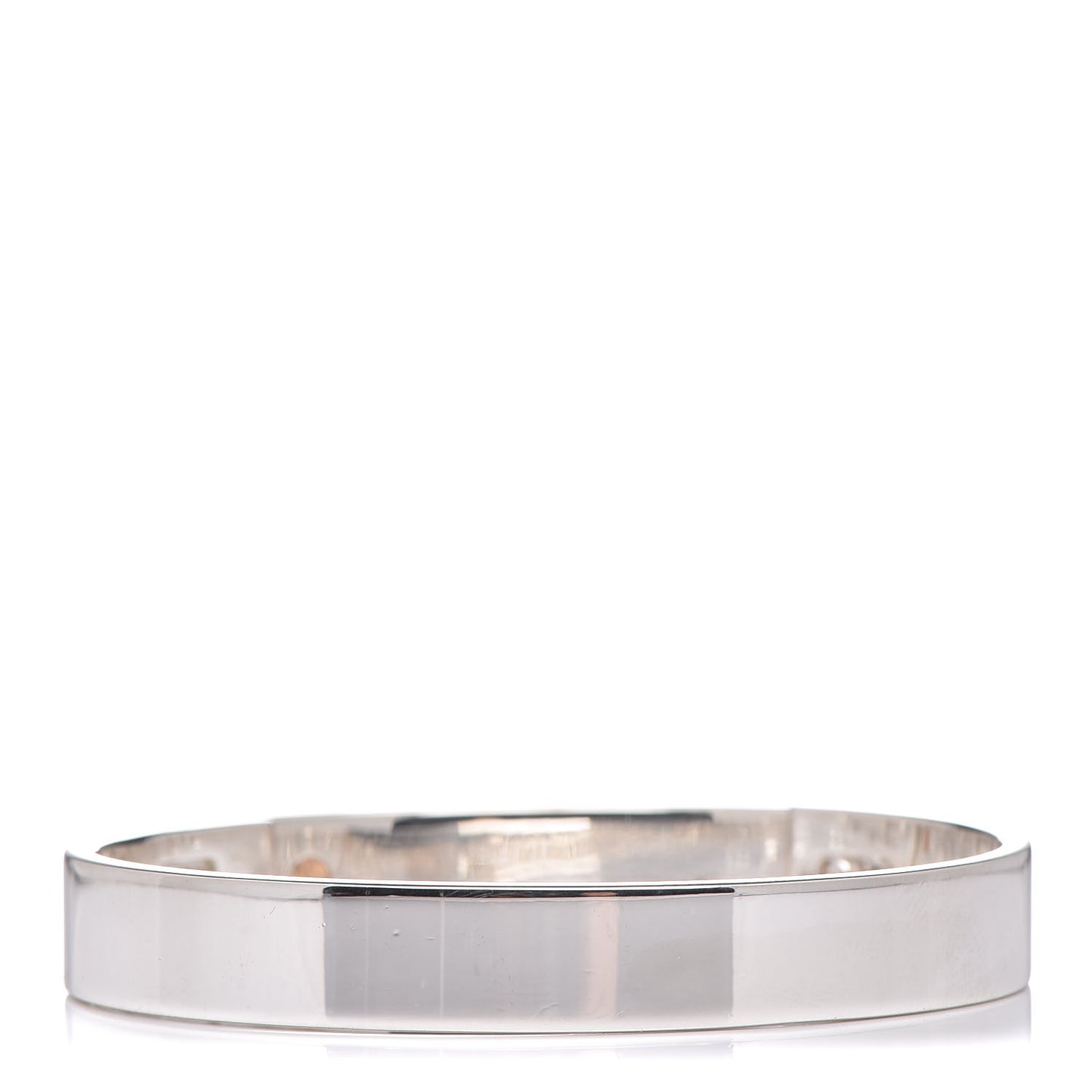 Sterling Silver 18K Rose Gold PM Collier De Chien Bracelet LG