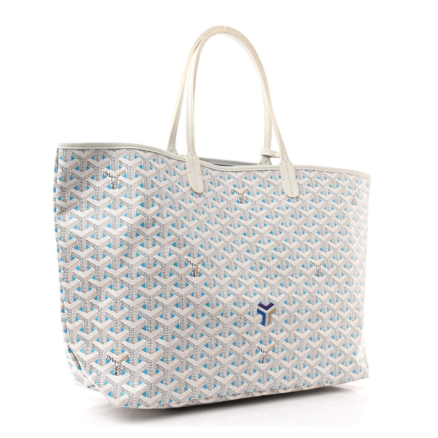Goyard Goyardine Saint Louis Claire Voie PM White Opaline 4 of 12