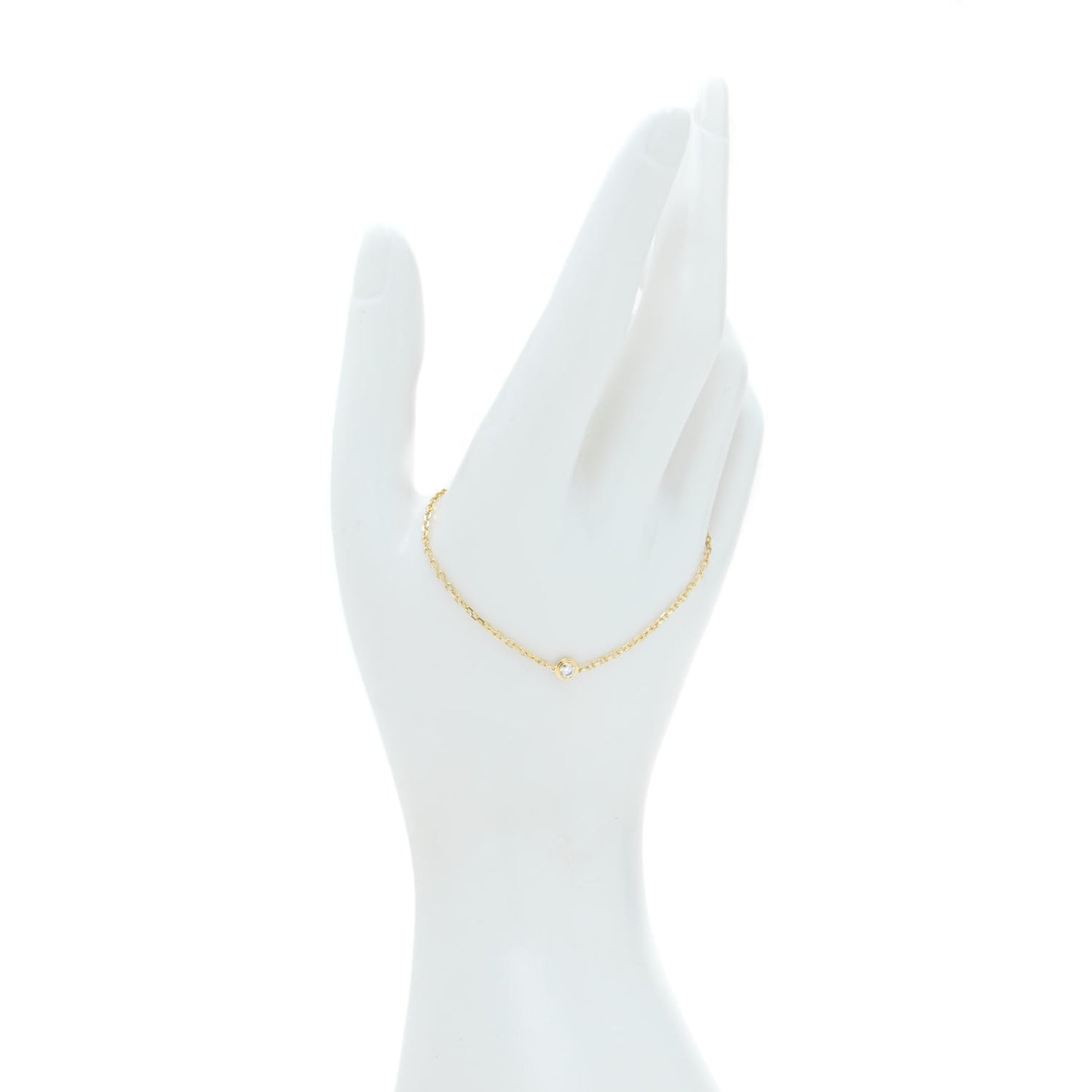 18K Yellow Gold Diamond SM D'Amour Bracelet