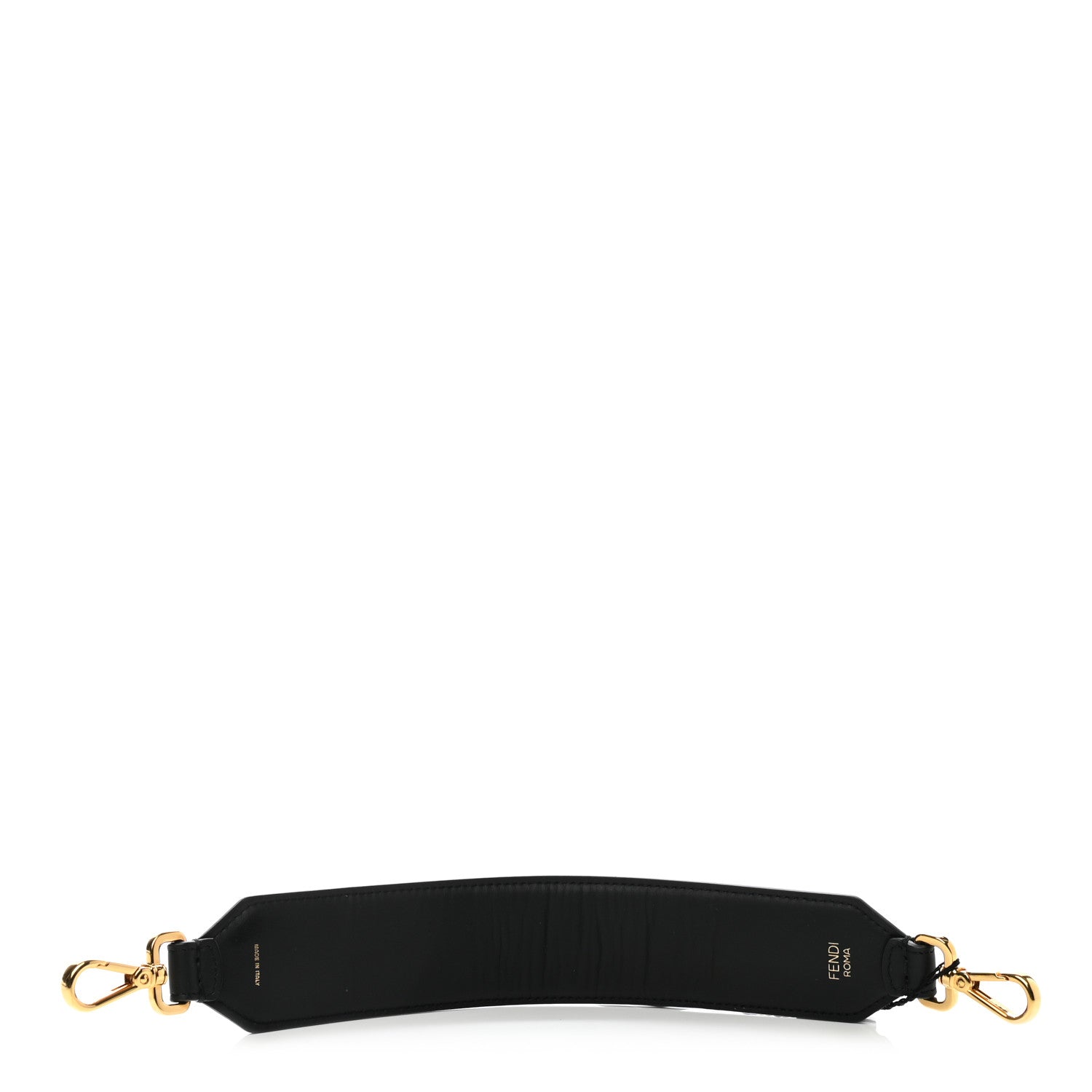 Fendi Calfskin F is Fendi FF Studded Strap Black 2 of 4
