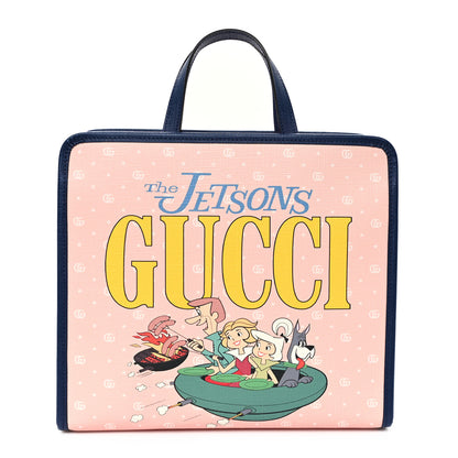 Gucci Coated Canvas The Jetsons Childrens Tote Pink Multicolor 1 of 10
