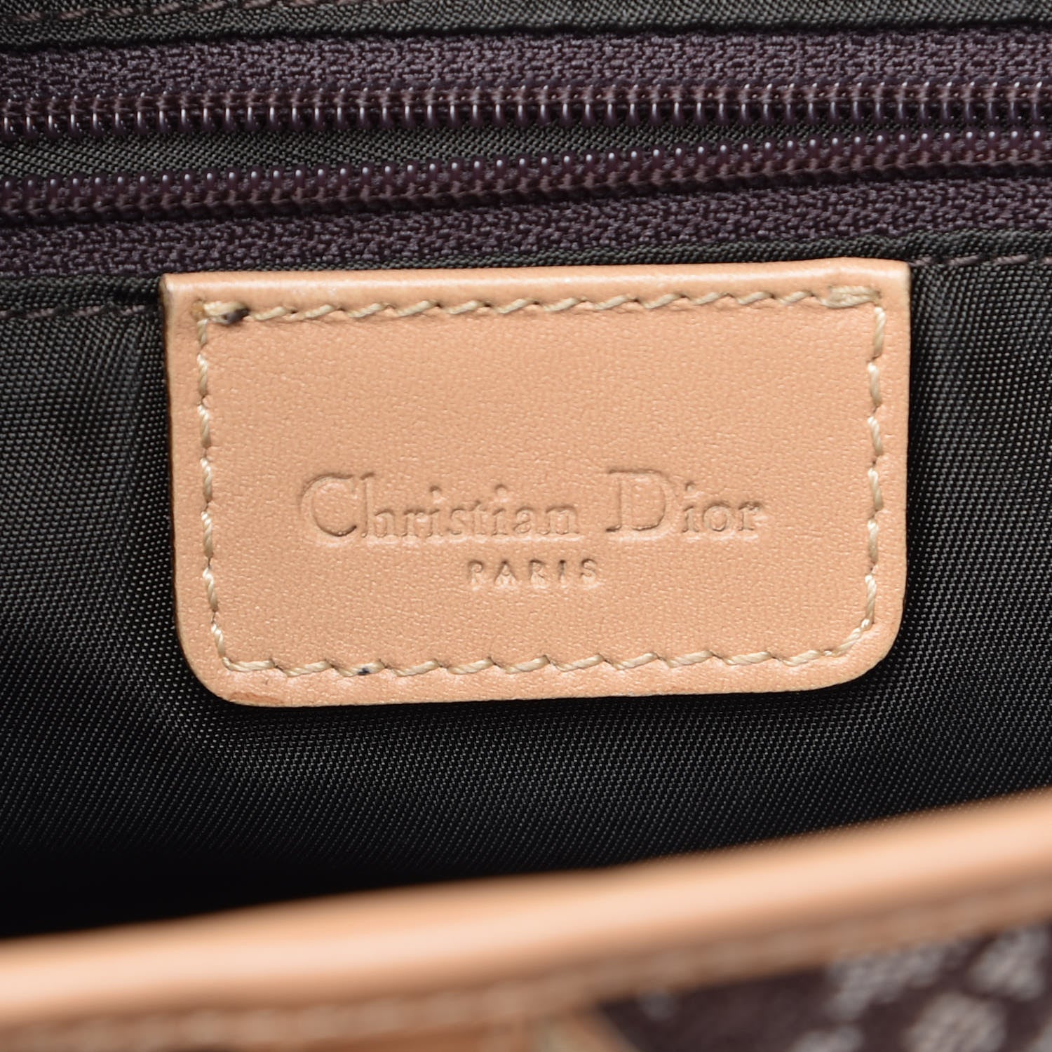 Christian Dior Monogram Double Saddle Bag Brown 5 of 8