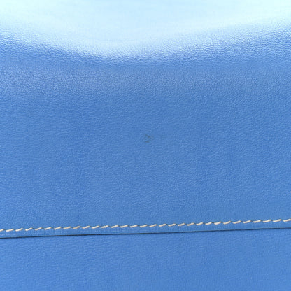 Hermes Veau Sikkim Double Sens 45 Tote Bleu Sapphire Paradis 18 of 18