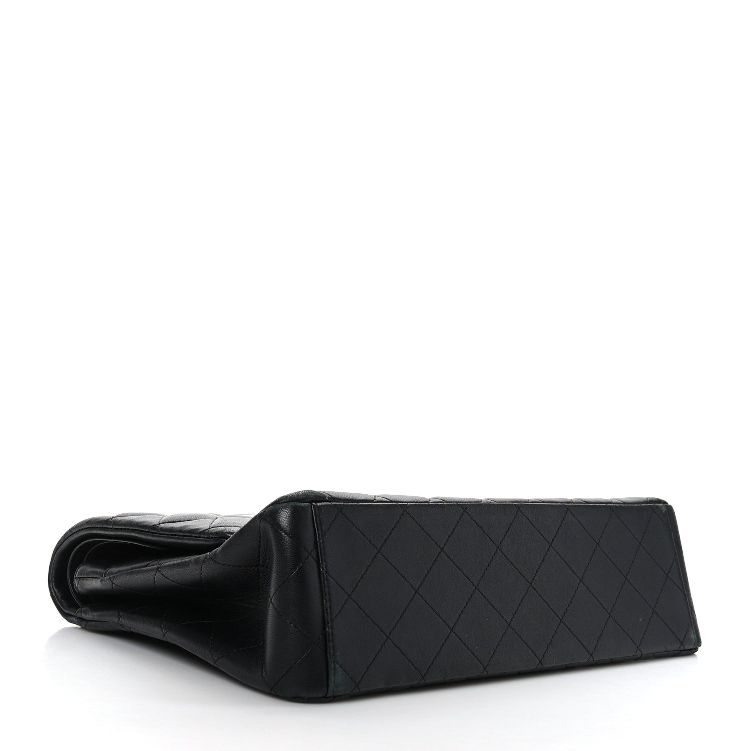 Chanel Lambskin Quilted Maxi Double Flap Black 4 of 9