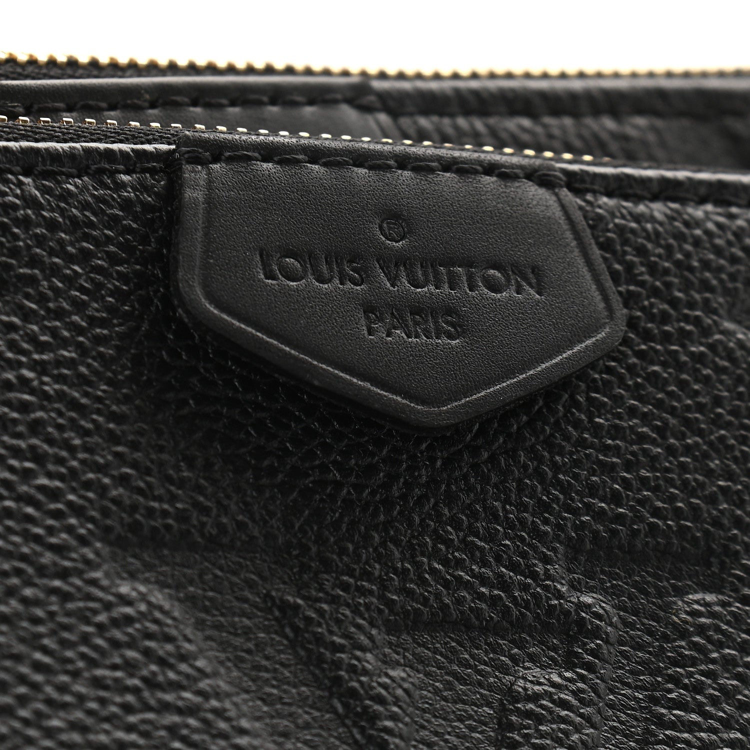 Louis Vuitton Empreinte Monogram Giant Multi Pochette Accessories Black 10 of 10