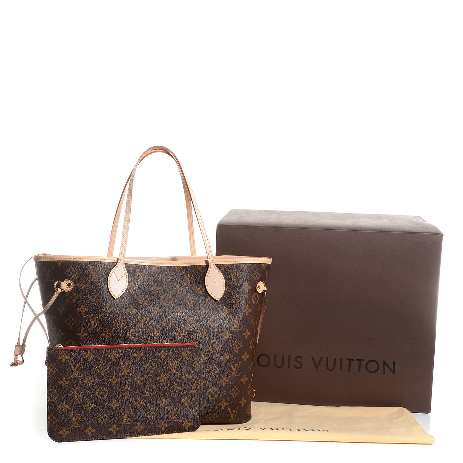 Louis Vuitton Monogram Neo Neverfull MM Cherry 6 of 9