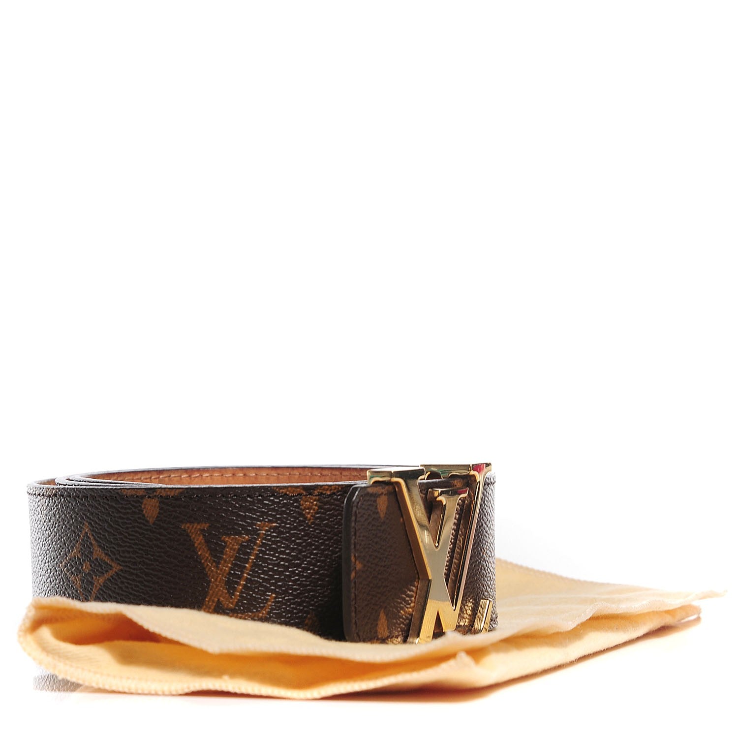 Louis Vuitton Monogram LV Initiales Belt 80 32 3 of 6