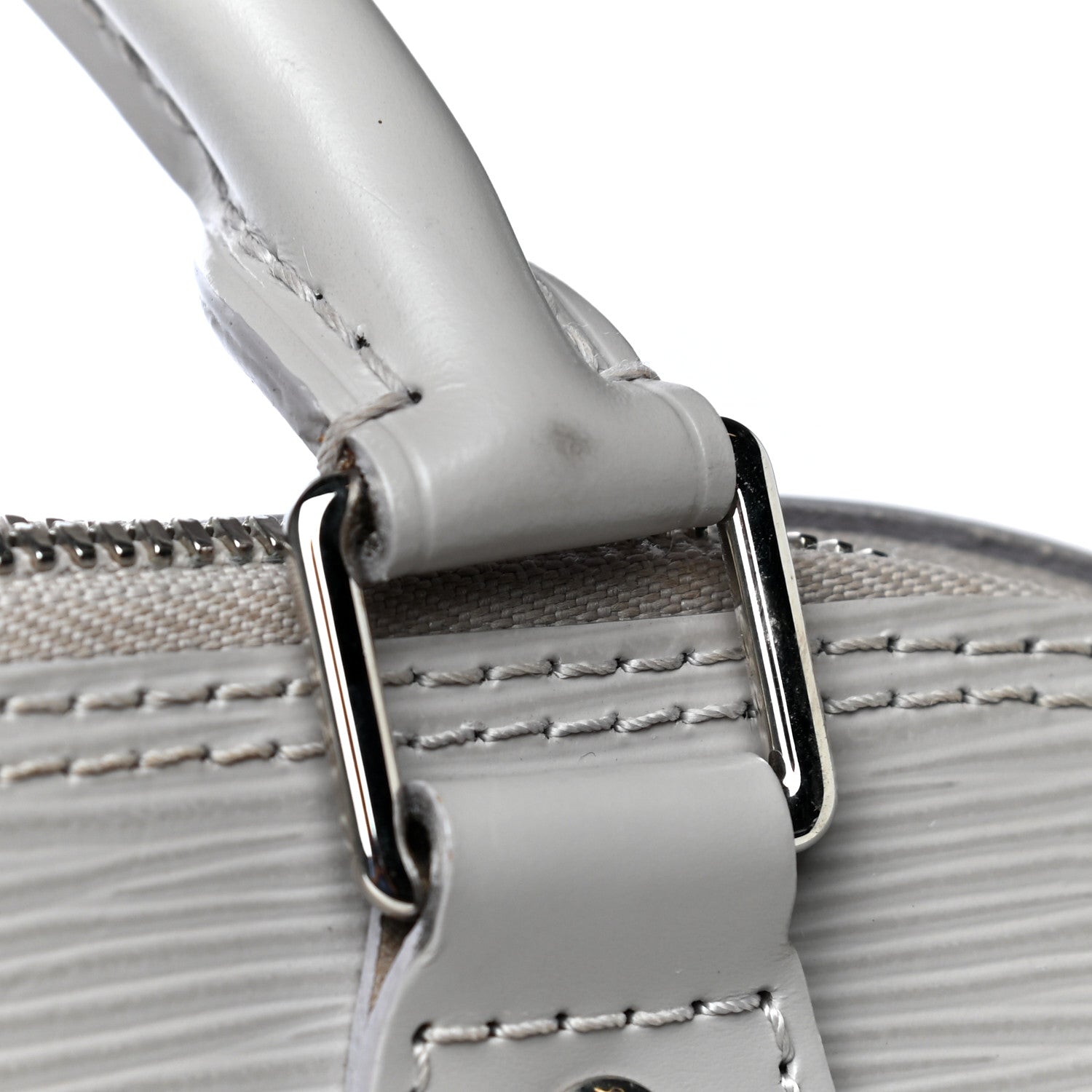 Louis Vuitton Epi Alma MM Gris 8 of 8