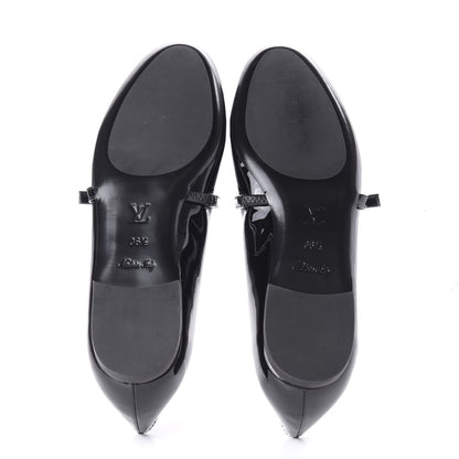 Louis Vuitton Patent Uniformes Ballet Flats 36.5 Black 6 of 10