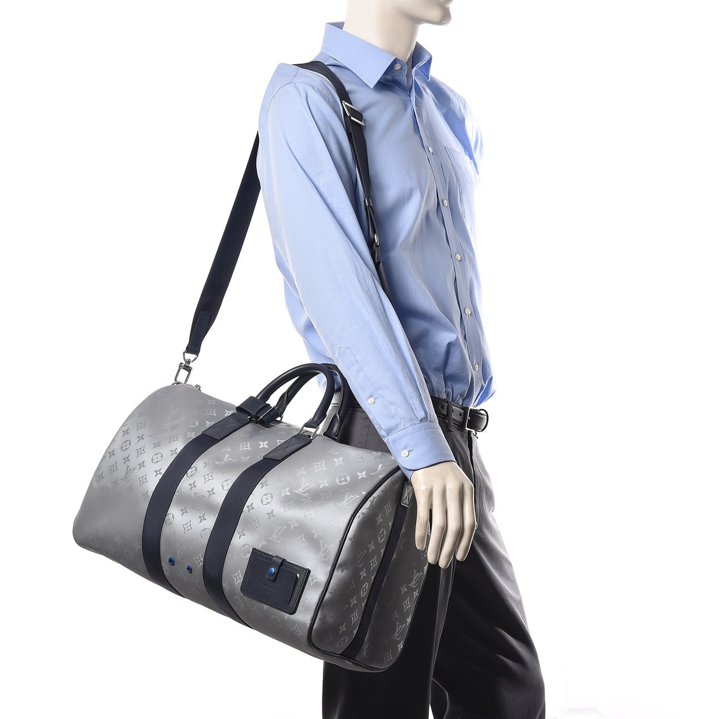 Monogram Satellite Keepall Bandouliere 50
