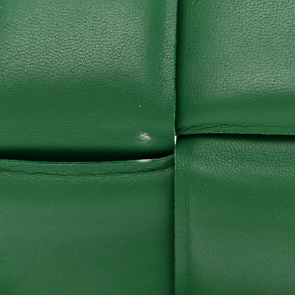 Bottega Veneta Nappa Maxi Intreccio Padded Cassette Crossbody Bag Racing Green 13 of 14
