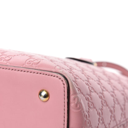 Gucci Guccissima Signature Linea A Foldover Tote Rose Baby Candy 10 of 18