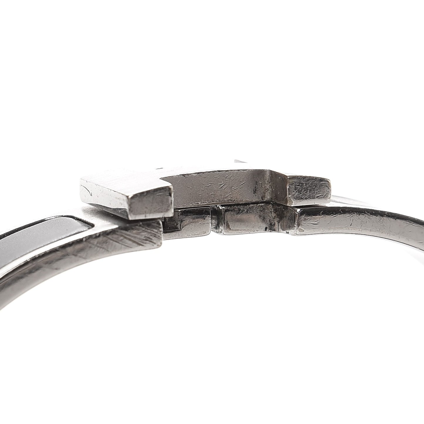 Matte Enamel Narrow Clic Clac HH Bracelet GM Bleu Nuit