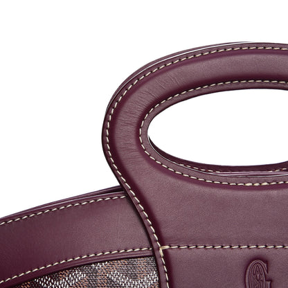 Goyard Goyardine Beluga MM Bordeaux 8 of 9