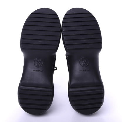 Louis Vuitton Calfskin Patent Monogram LV Archlight Sneakers 37 Black 5 of 11