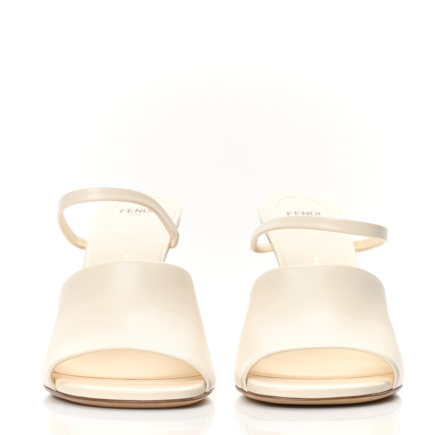 Vitello Fendi First 95mm Slide Sandals 40 Connecticut