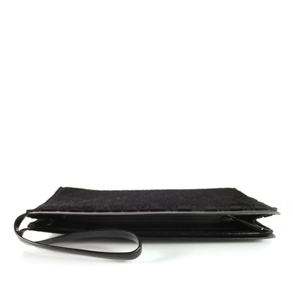 Gucci Guccissima Suede Evening Bag Black 4 of 7