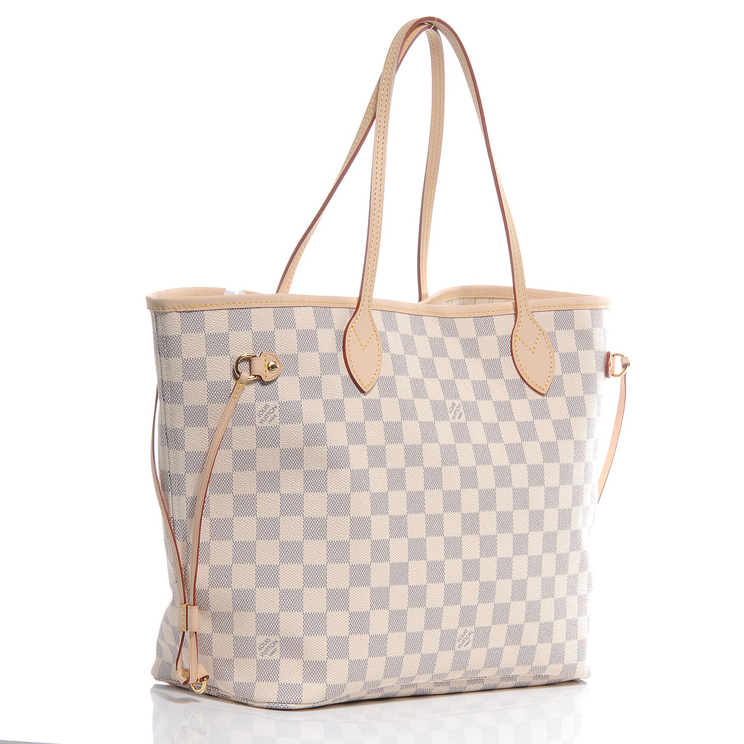 Louis Vuitton Damier Azur Neverfull MM 3 of 7