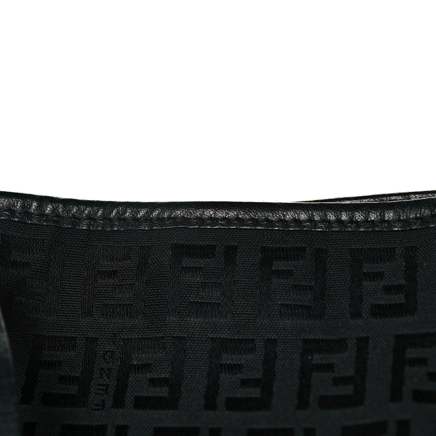 Fendi Zucchino Shopping Tote Black 12 of 16