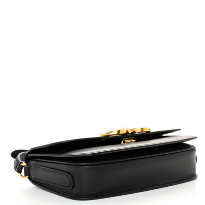 Salvatore Ferragamo Calfskin Small Trapezio Crossbody Black 4 of 10