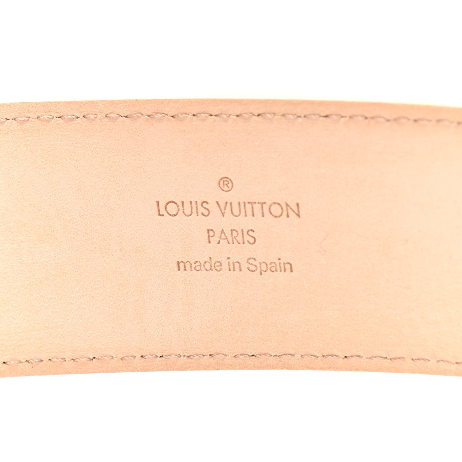 Louis Vuitton Damier Azur Pochette Solo Belt 80 32 7 of 13