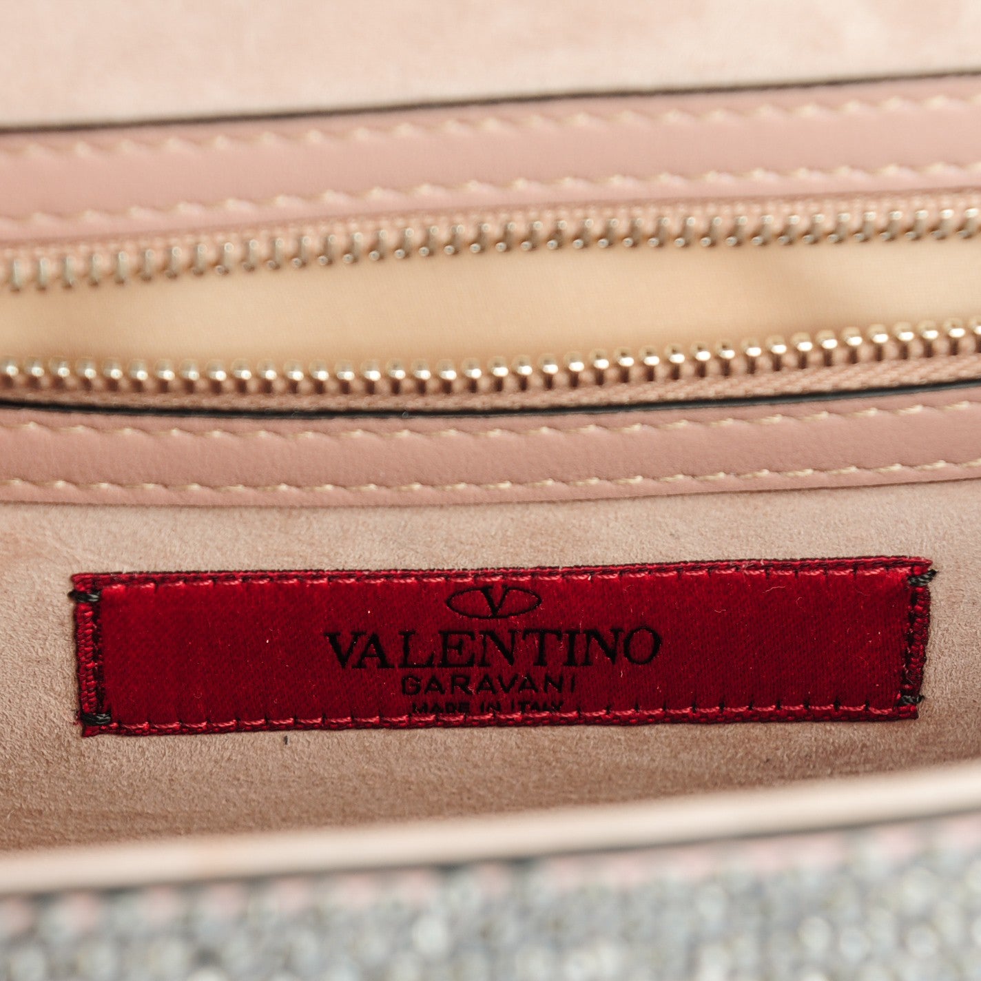 Valentino Garavani Vitello Crystal Embellished Small Glam Lock Rockstud Flap Multicolor 6 of 7