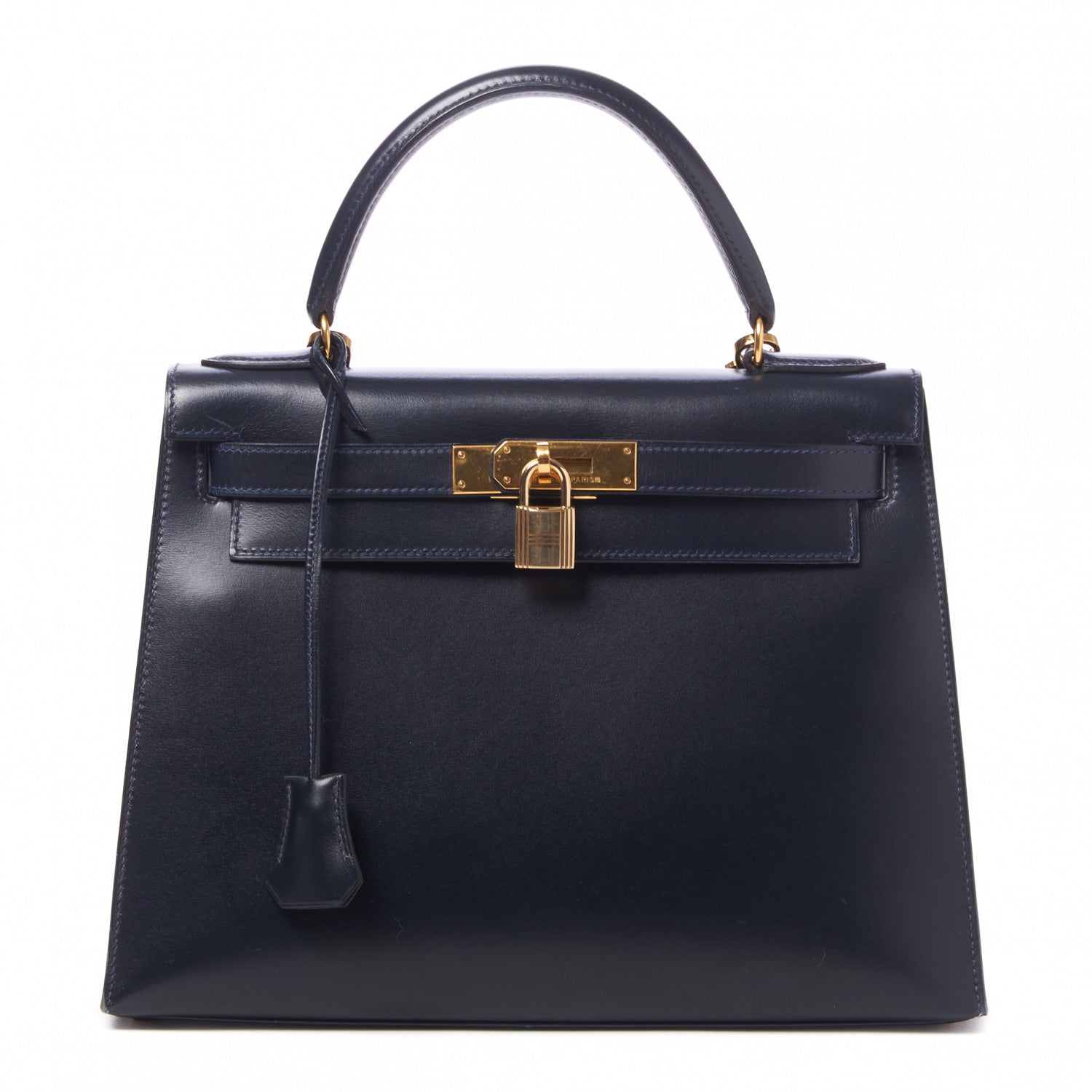 Hermes Box Kelly Sellier 28 Indigo 1 of 34