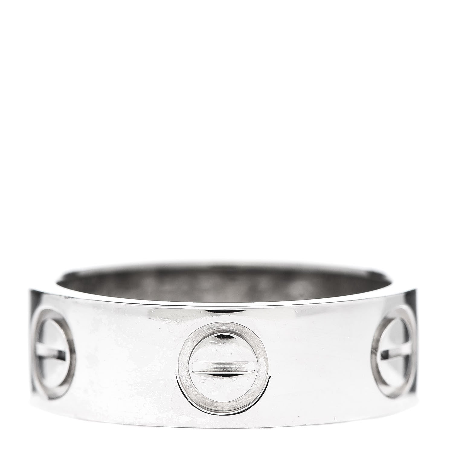 Cartier Platinum 5.5mm LOVE Ring 47 4 1 of 4