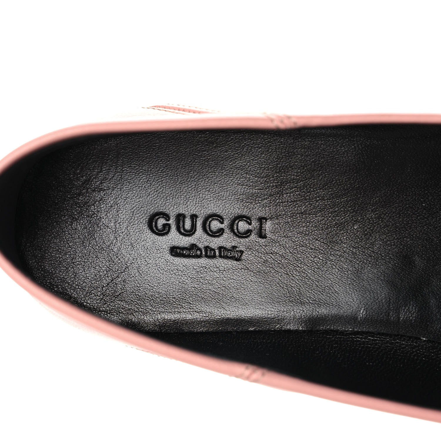 Gucci Lambskin Womens Brixton Horsebit Loafers 39 Perfect Pink 7 of 9