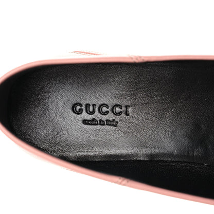 Gucci Lambskin Womens Brixton Horsebit Loafers 39 Perfect Pink 7 of 9