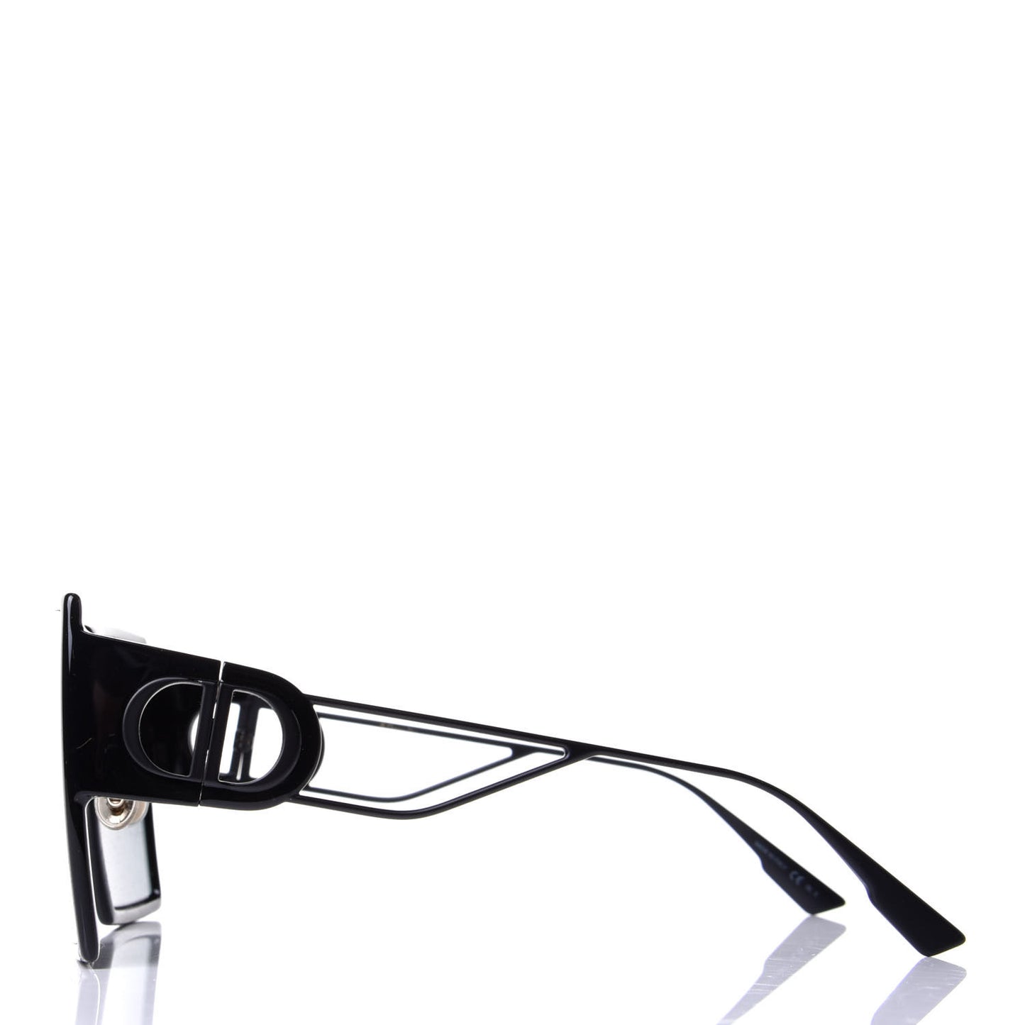 Square 30 Montaigne Sunglasses Black