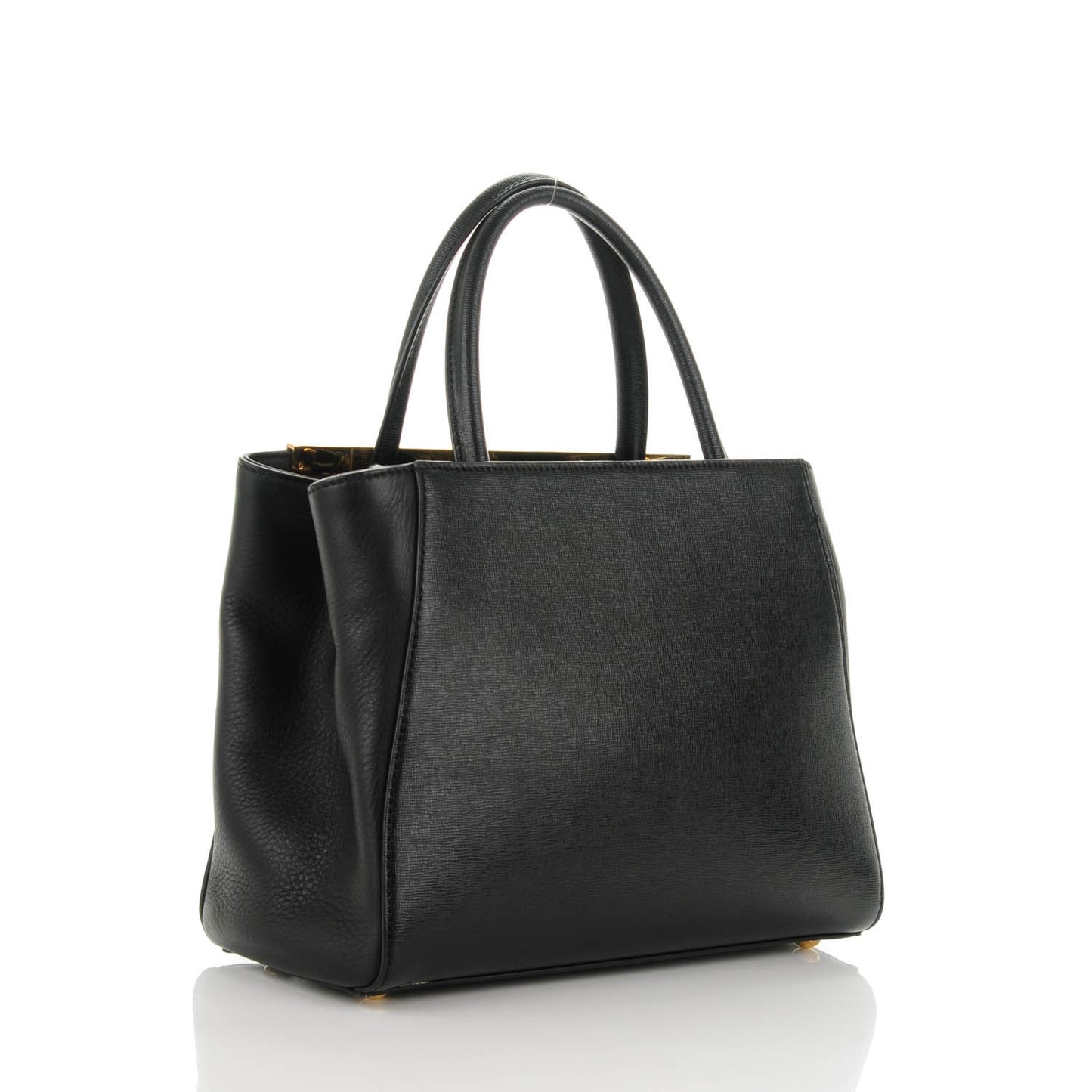 Vitello Elite Petite 2Jours Tote Black