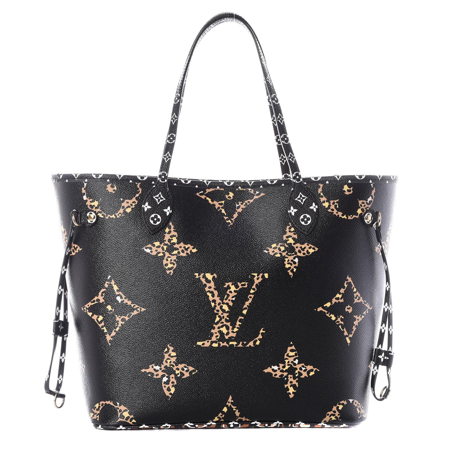 Louis Vuitton Monogram Giant Jungle Neverfull MM Black 1 of 12