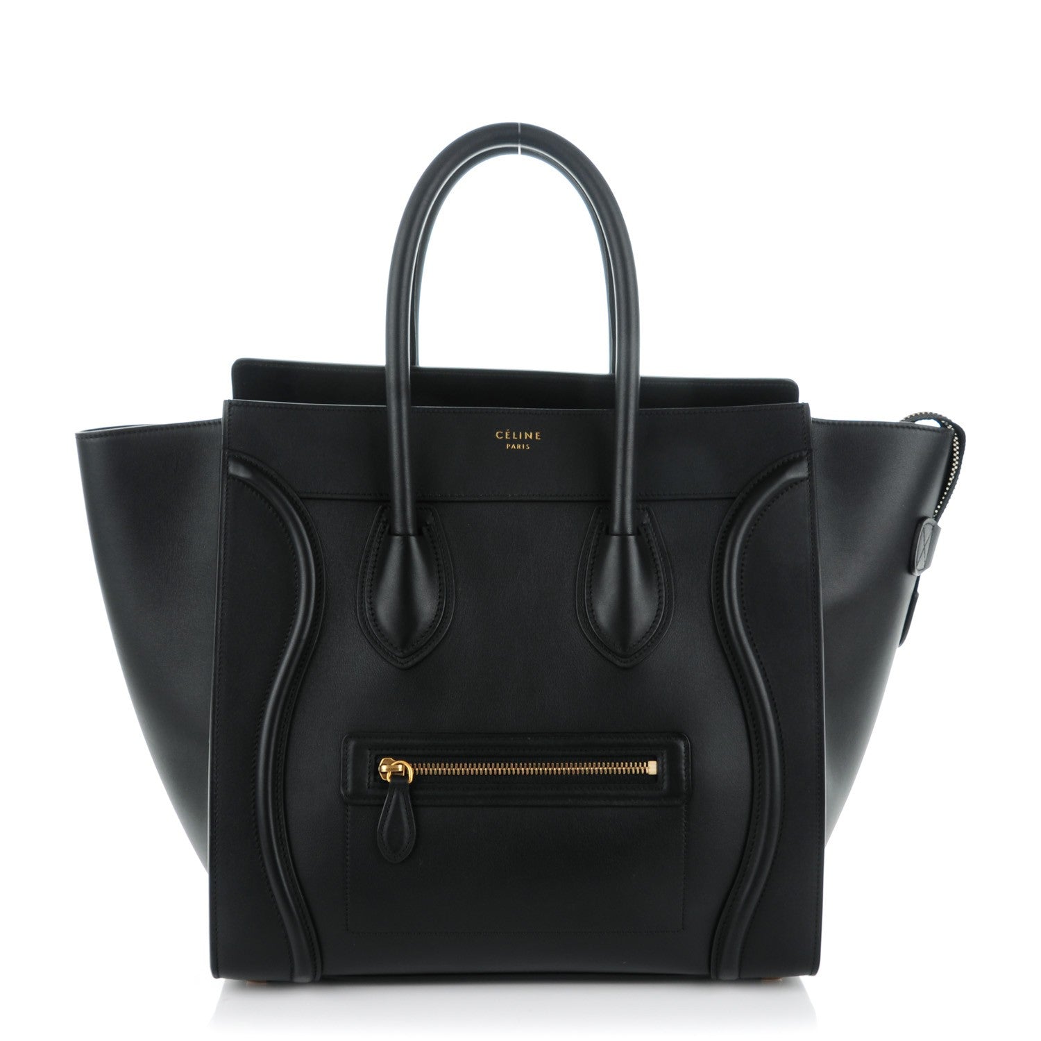Celine Smooth Calfskin Mini Luggage Black 1 of 7