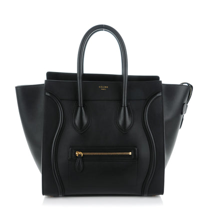 Celine Smooth Calfskin Mini Luggage Black 1 of 7