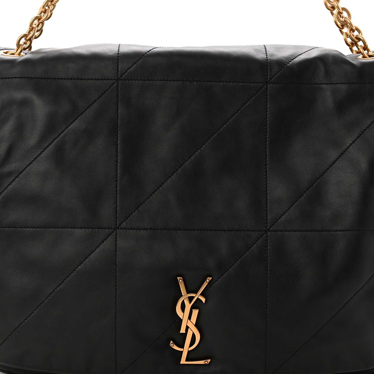 Saint Laurent Lambskin Matelasse Monogram Large Jamie 4.3 Black 8 of 10