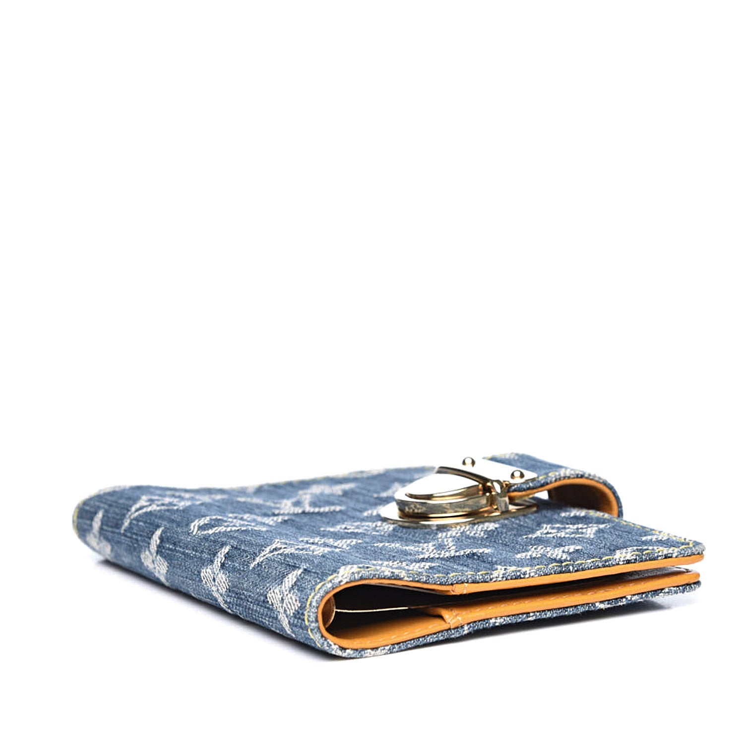 Louis Vuitton Monogram Denim Agenda PM Blue 3 of 7