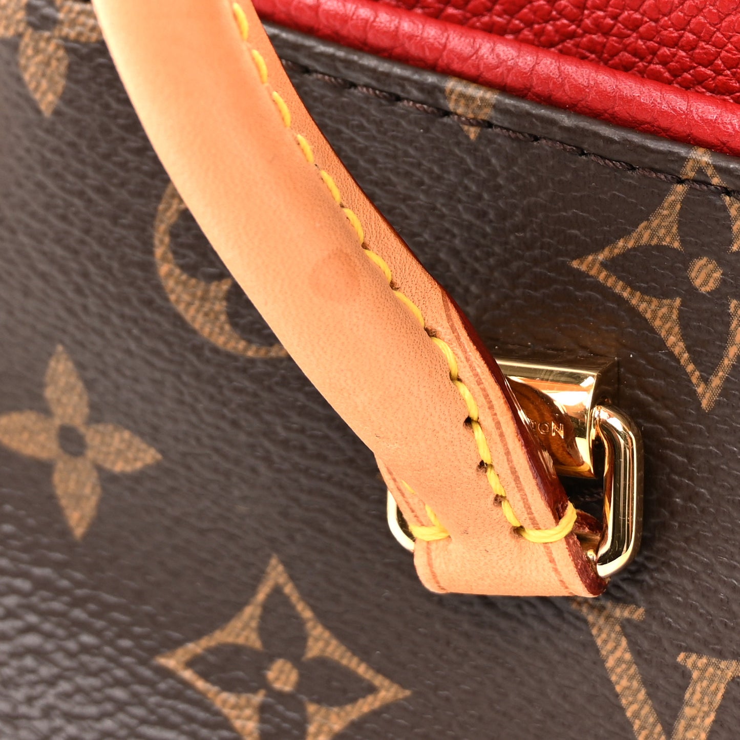 Monogram Pallas BB Cherry