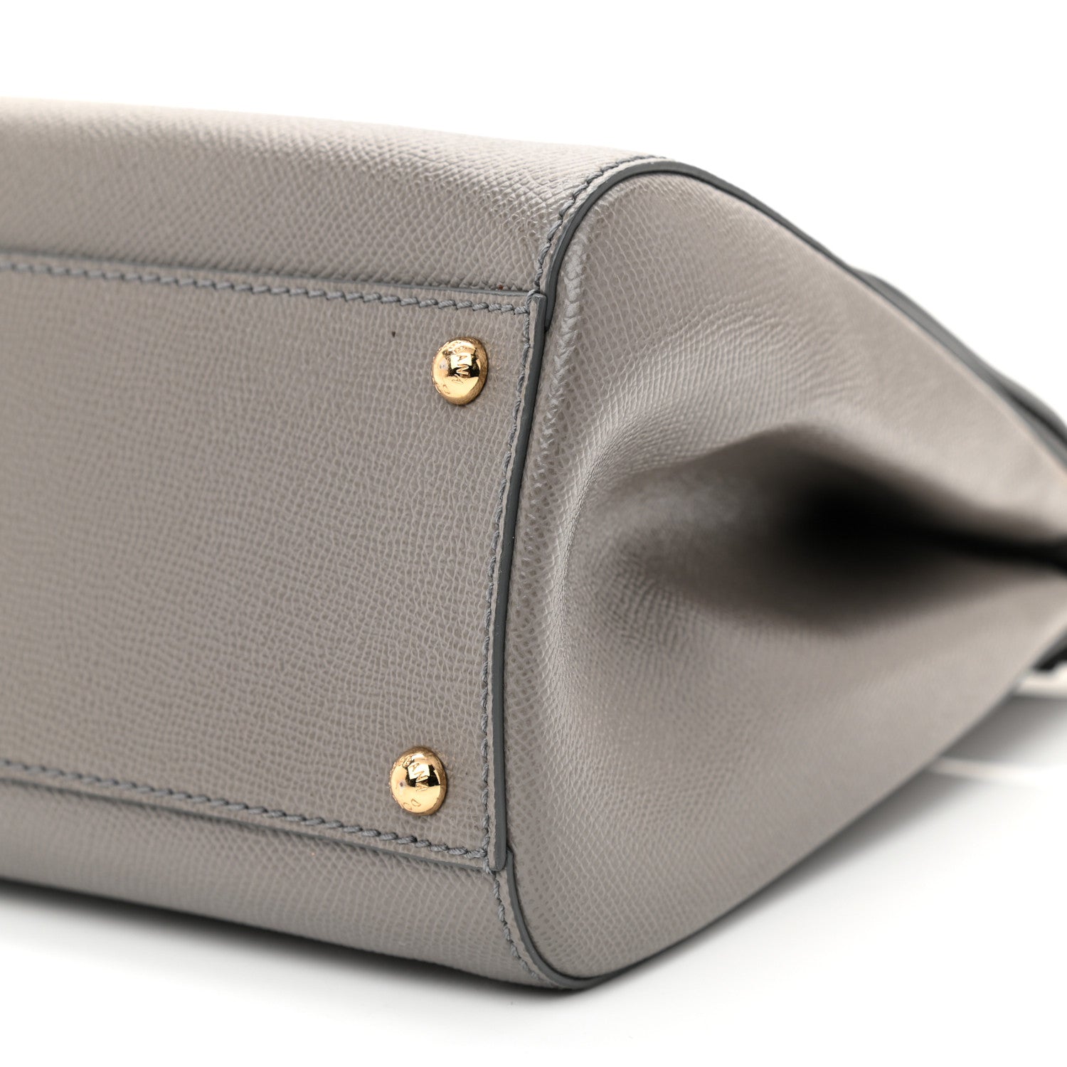 Dolce & Gabbana Dauphine Large Miss Sicily Satchel Grey 8 of 8