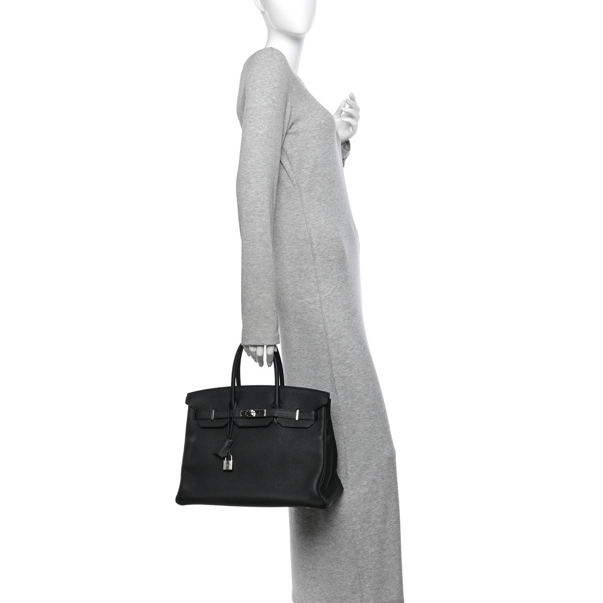 Togo Birkin 35 Black