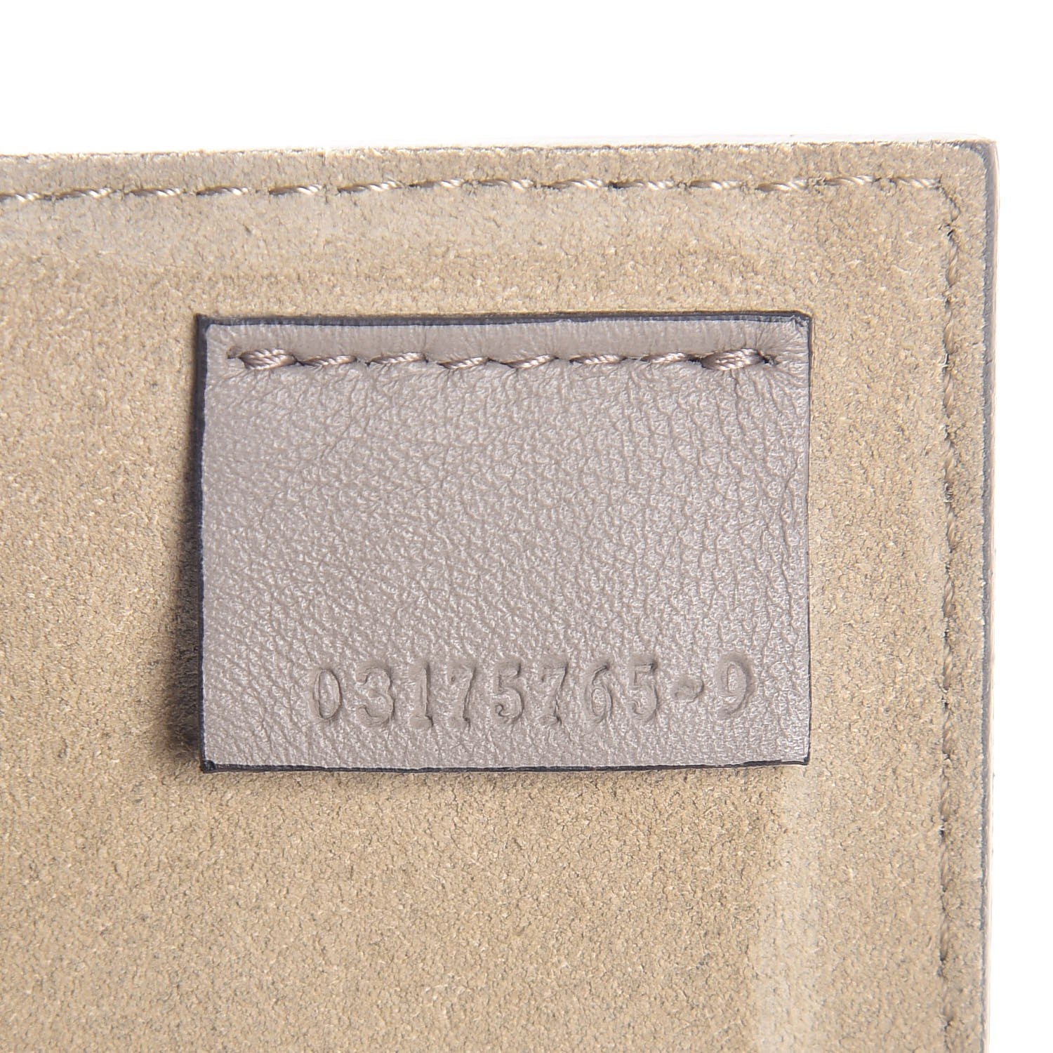 Chloe Calfskin Suede Medium Faye Shoulder Bag Motty Grey 7 of 10