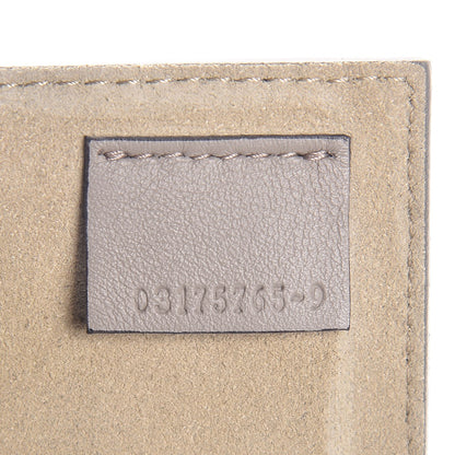 Chloe Calfskin Suede Medium Faye Shoulder Bag Motty Grey 7 of 10