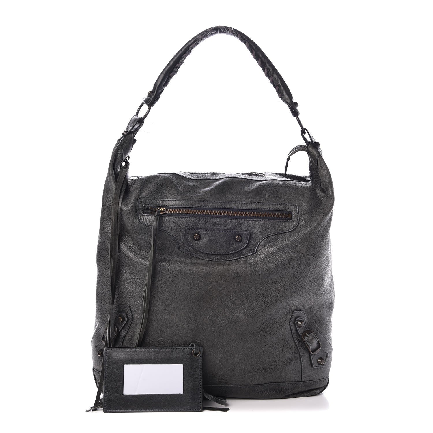 Balenciaga Agneau Classic Hardware Day Hobo Anthracite 1 of 13