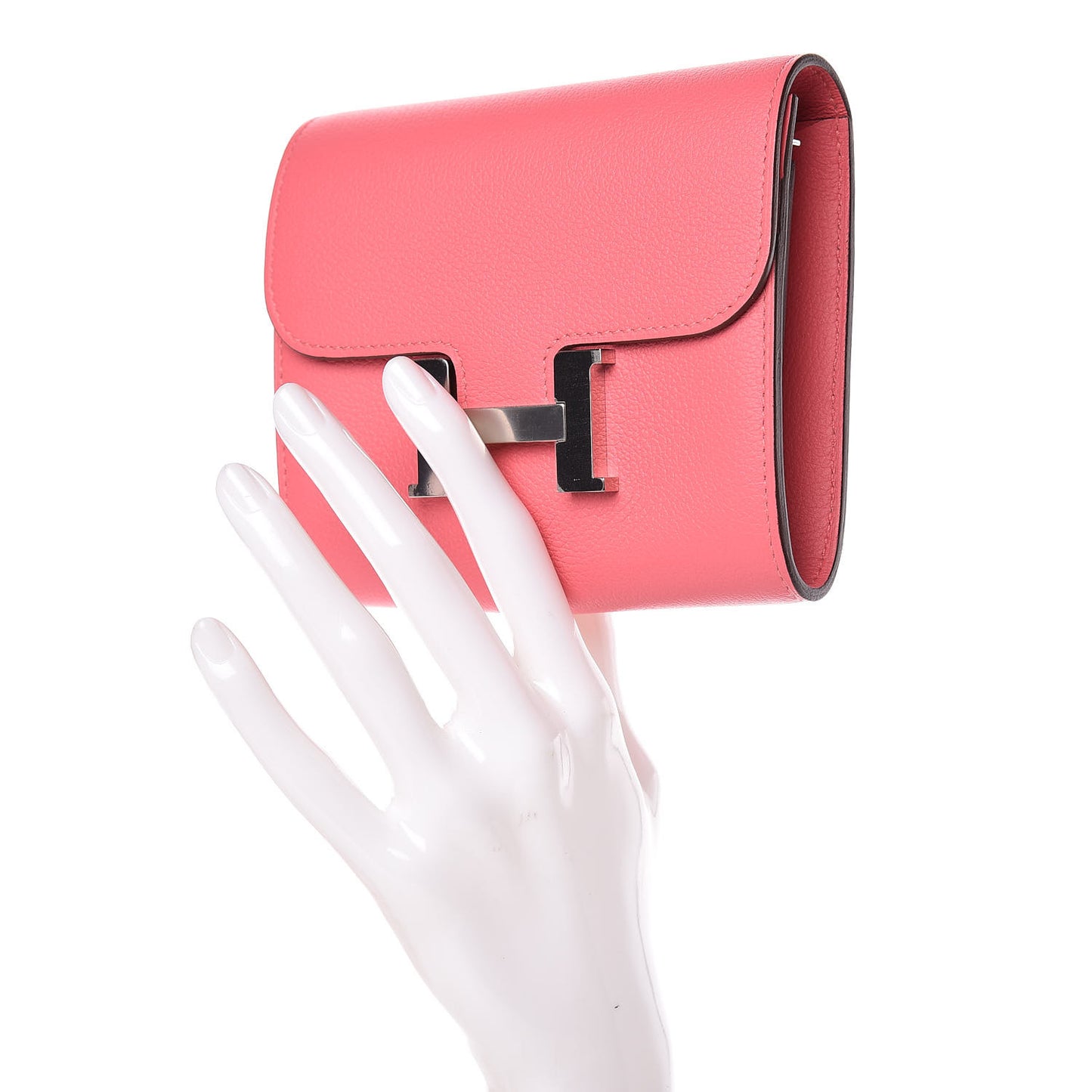 Evercolor Constance Short Wallet Rose Azalee